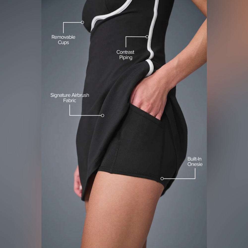 Airbrush Streamlined Dress - Picture 4 of 6